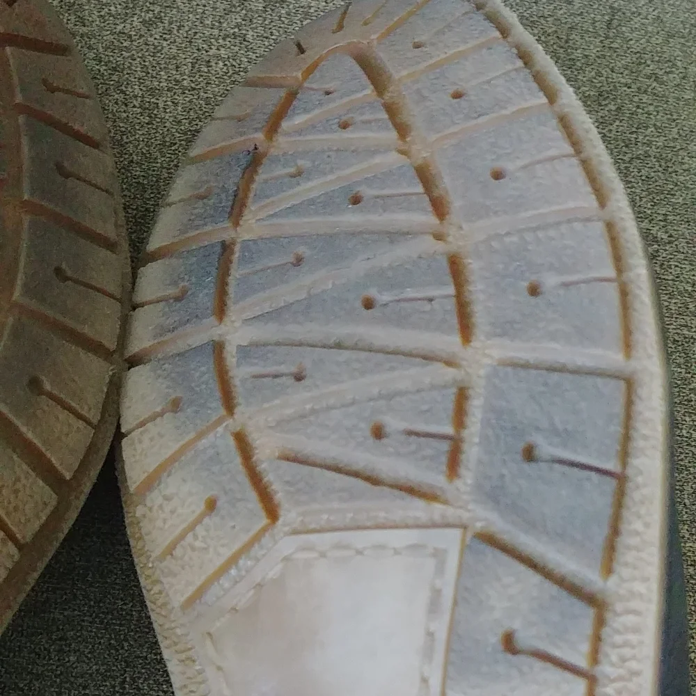 Leather shoes, European size 42/ Canadian 8, Blue color, great condition - Picture 10 of 10